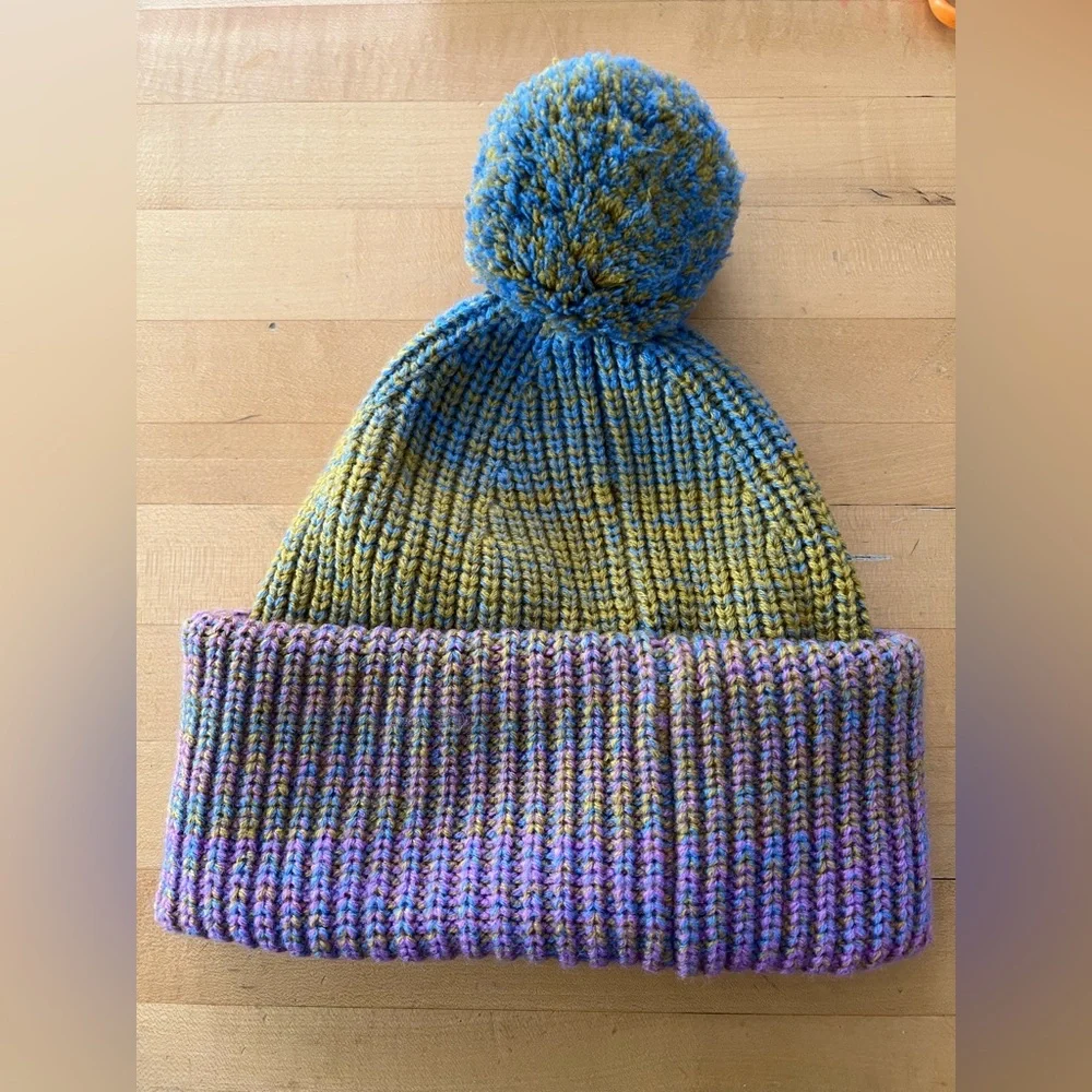 Purple Kate Spade Ombré Hat